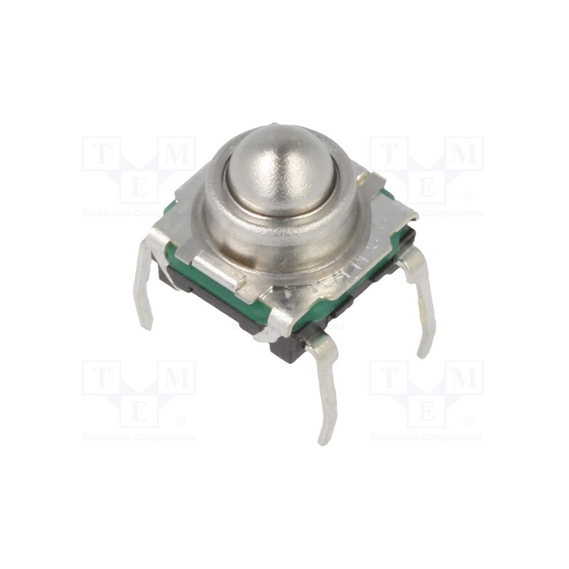 1 pcs x C&K - KSJ0M211 80SH LFTR - Microswitch TACT, SPST-NO, Pos: 2, 0.05A/32VDC, THT, none, 2N, IP60
