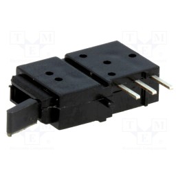 1 pcs x MENTOR - 1850.6031 - Switch: toggle, Pos: 2, SPST, ON-(ON), 0.5A/60VAC, 0.5A/60VDC, THT