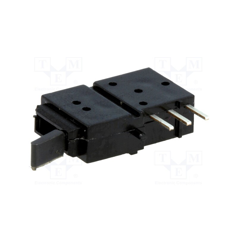 1 pcs x MENTOR - 1850.6031 - Switch: toggle, Pos: 2, SPST, ON-(ON), 0.5A/60VAC, 0.5A/60VDC, THT