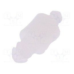 10 pcs x ESSENTRA - MDLSP3-2-01 - PCB distance, polyamide, L: 3.2mm, latch/latch