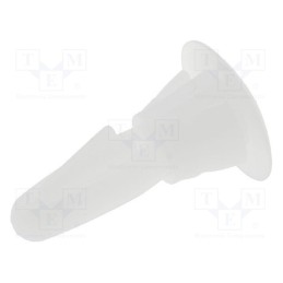 10 pcs x DREMEC - 8G820V40893 - Assembly stud, polyamide, L: 4.8mm, snap fastener, Ø2: 6mm, Ø1: 4mm