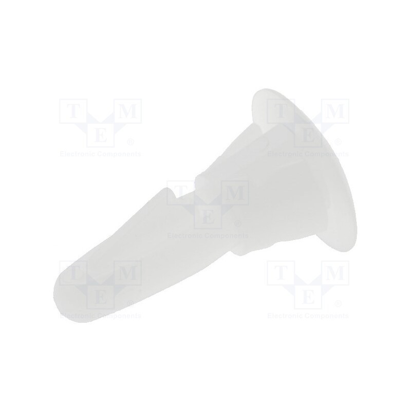 10 pcs x DREMEC - 8G820V40893 - Assembly stud, polyamide, L: 4.8mm, snap fastener, Ø2: 6mm, Ø1: 4mm