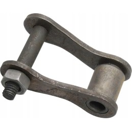 The bent connector fits the bizon