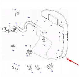 D45081400 hydraulic hose