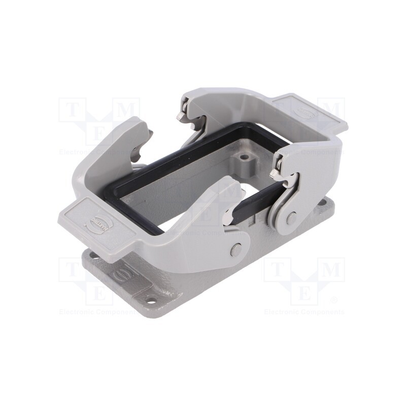 1 pcs x HARTING - 9300100301 - Enclosure: for HDC connectors, Han® B, size 10B, aluminium alloy