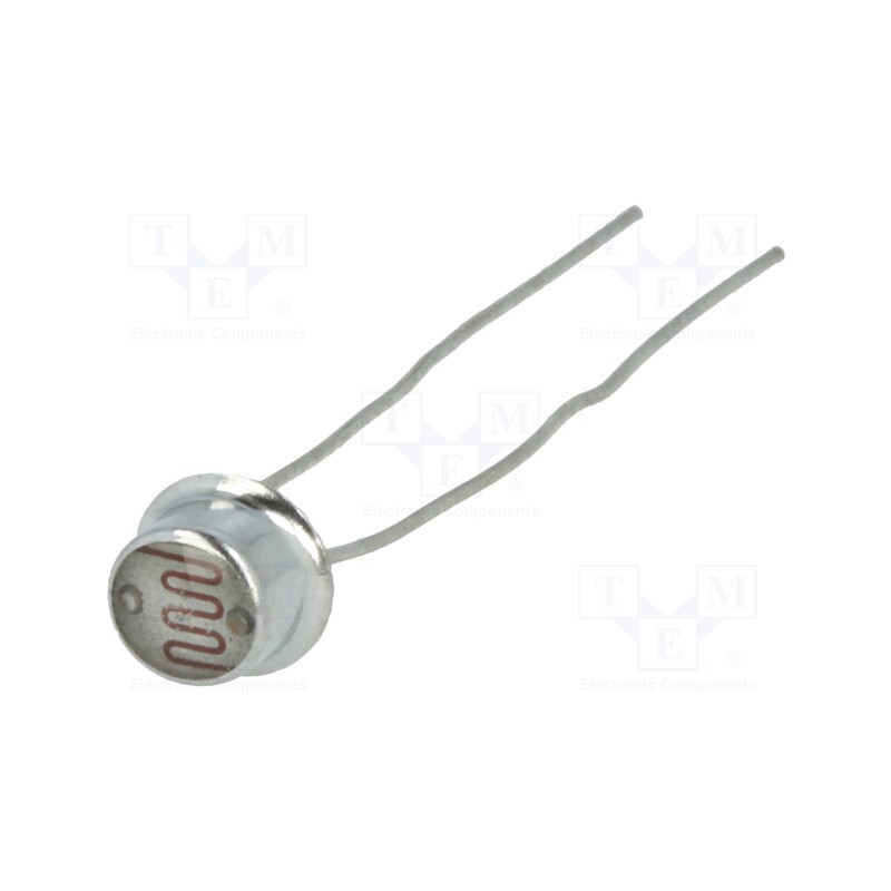 1 pcs x Token - PGM5549-MP - Photoresistor, 100mW, 45÷140kΩ, 540nm, THT, 150VDC, ØLED: 5.5mm