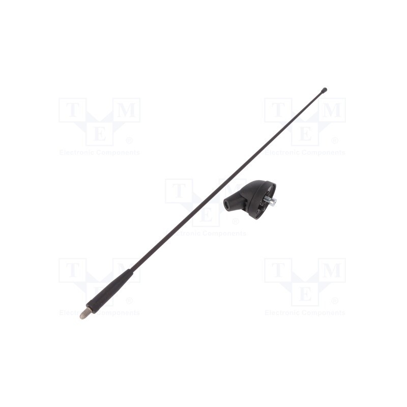 1 pcs x CALEARO - 7657009 - Antenna, car top, 0.41m, AM,FM, Ford, Rod inclination: regulated