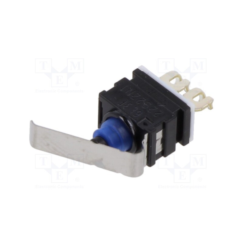 1 pcs x OMRON OCB - D2GW-AL6L3F BY OMR - Microswitch SNAP ACTION, 0.01A/13.5VDC, SPST-NO, OFF-(ON), Pos: 2