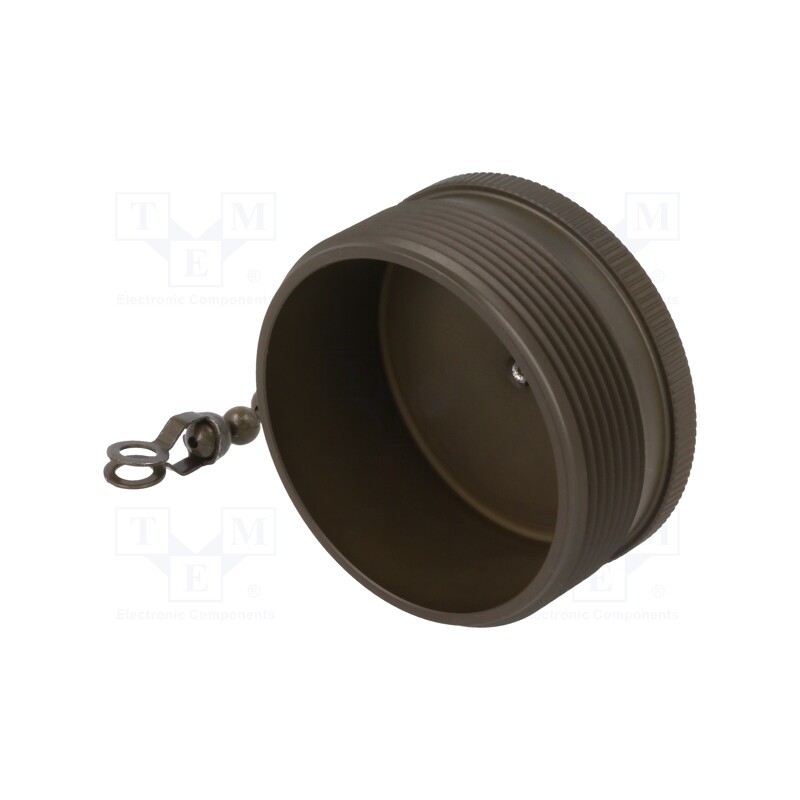 1 pcs x AMPHENOL - 97-60-28P - Protection cover, size 28, 97, aluminium alloy, olive, -55÷125°C