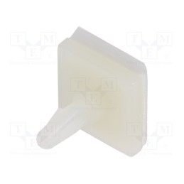 10 pcs x DREMEC - 8GB07V41018 - PCB distance, polyamide, L: 4.8mm, self-adhesive,snap fastener