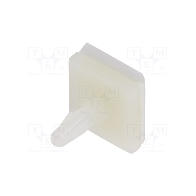 10 pcs x DREMEC - 8GB07V41018 - PCB distance, polyamide, L: 4.8mm, self-adhesive,snap fastener