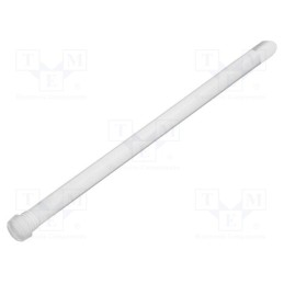 1 pcs x MENTOR - 1282.8001 - Fiber for LED, round, Ø3.2mm, Front: convex, straight