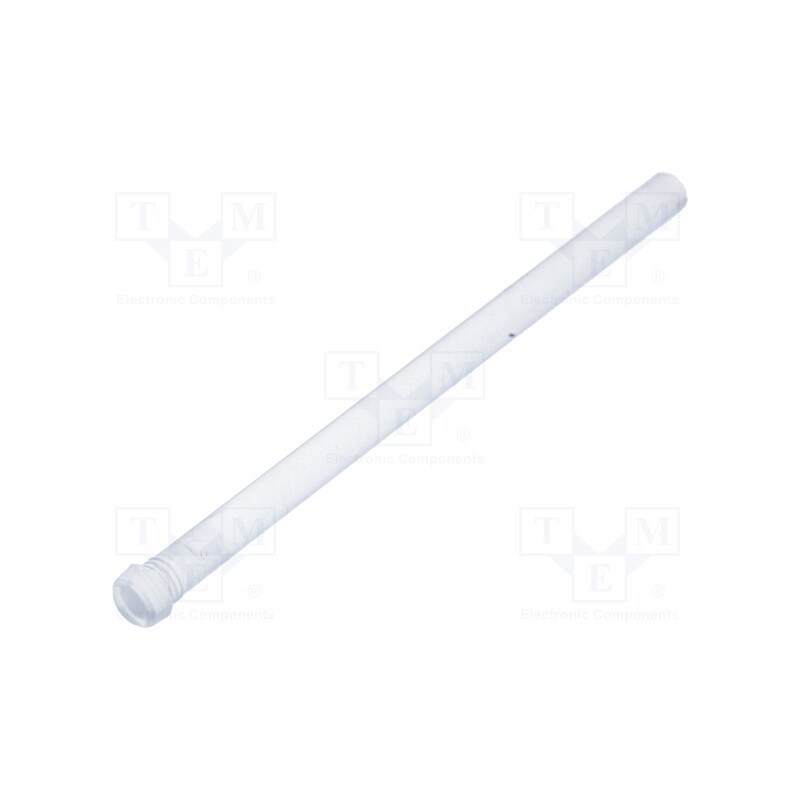 1 pcs x MENTOR - 1282.6001 - Fiber for LED, round, Ø3.2mm, Front: convex, straight
