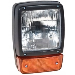 Headlight with turn signal lamp john deere case jcb agricultural tractors