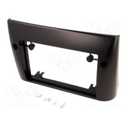 1 pcs x ACV - 281094-19-0 - Radio frame, Fiat, 2 DIN, black
