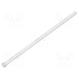 1 pcs x MENTOR - 1292.5001 - Fiber for LED, round, Ø2mm, Front: convex, straight