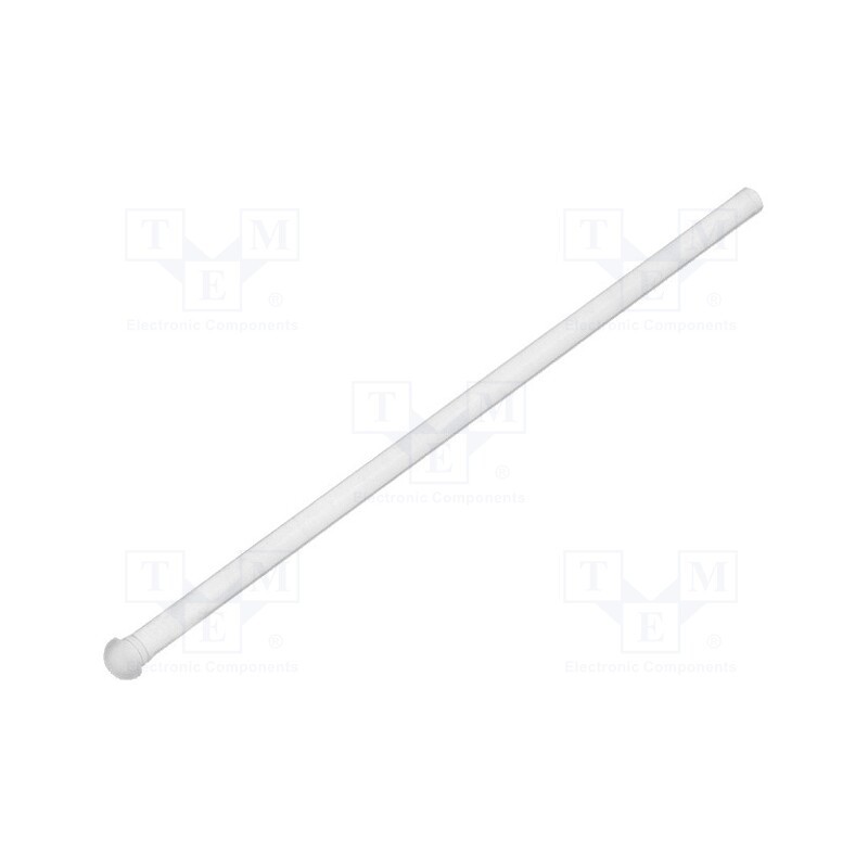 1 pcs x MENTOR - 1292.5001 - Fiber for LED, round, Ø2mm, Front: convex, straight
