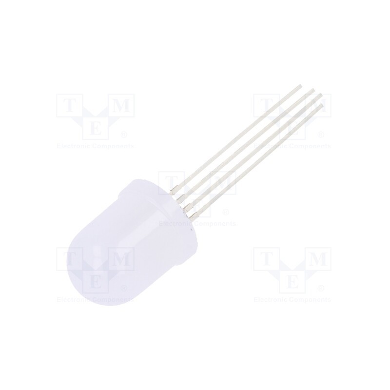 1 pcs x OPTOSUPPLY - OSTQMAA1K2A - LED, 10mm, red/green/yellow, 180°, Front: convex, No.of term: 4