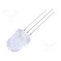 1 pcs x OPTOSUPPLY - OSRPMCA131A - LED, 10mm, red/green, 30°, Front: convex, 2.1÷2.6/3.1÷3.6V, round