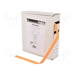 1 pcs x TASKER - BOX 9548 O - Heat shrink sleeve, glueless, 2: 1, 9.5mm, L: 5m, orange