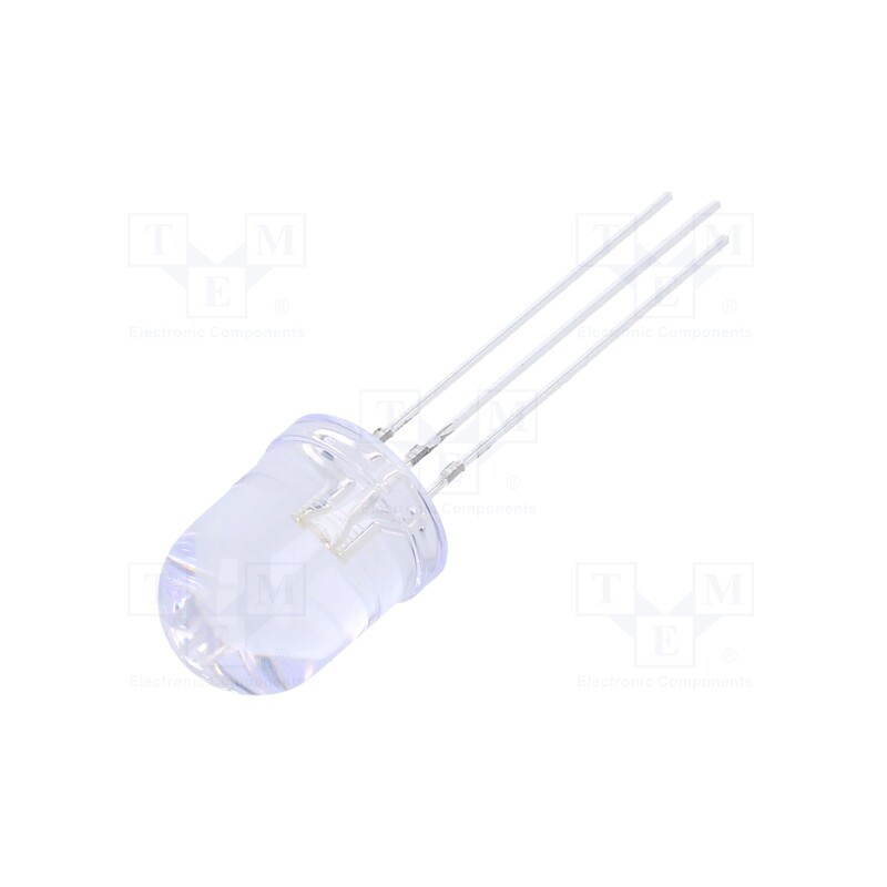 1 pcs x OPTOSUPPLY - OSRPMAA131A - LED, 10mm, red/green, 30°, Front: convex, 2.1÷2.6/3.1÷3.6V, round