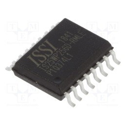 1 pcs x ISSI - IS25WP256D-RMLE - IC: FLASH memory, 256MbFLASH, serial, 104MHz, 1.65÷1.95V, SO16