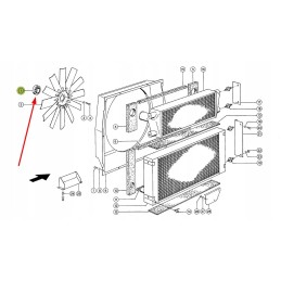 668164 0 spacer ring d106 x 25 mm