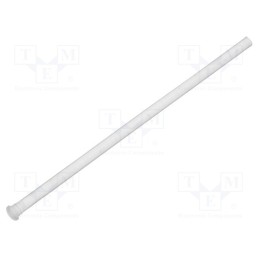 1 pcs x MENTOR - 1292.1401 - Fiber for LED, round, Ø2mm, Front: flat, straight