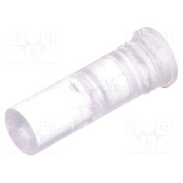 1 pcs x MENTOR - 1282.1501 - Fiber for LED, round, Ø3.2mm, Front: flat, straight