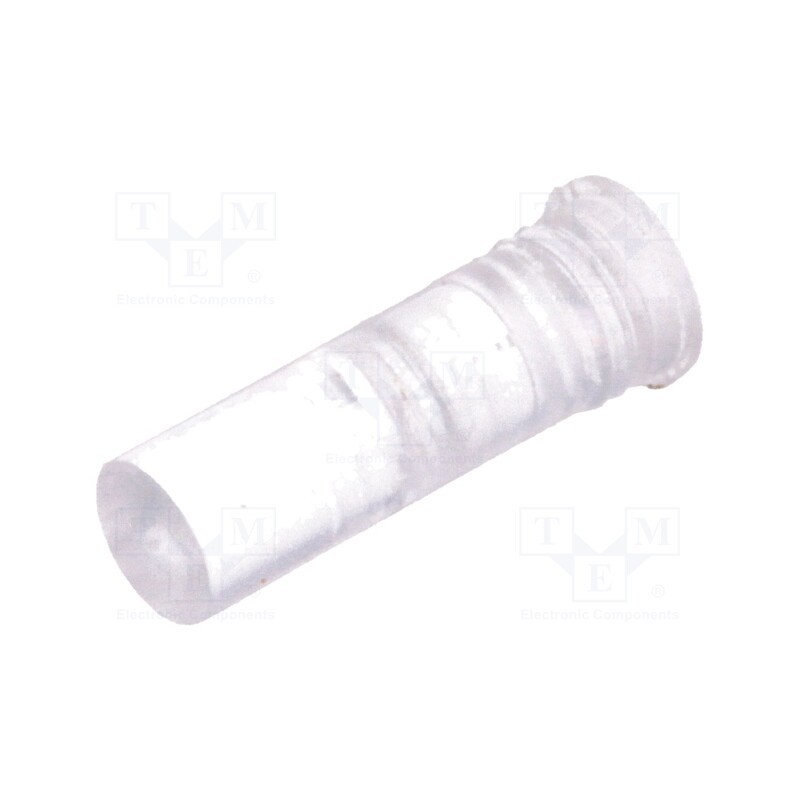 1 pcs x MENTOR - 1282.1501 - Fiber for LED, round, Ø3.2mm, Front: flat, straight