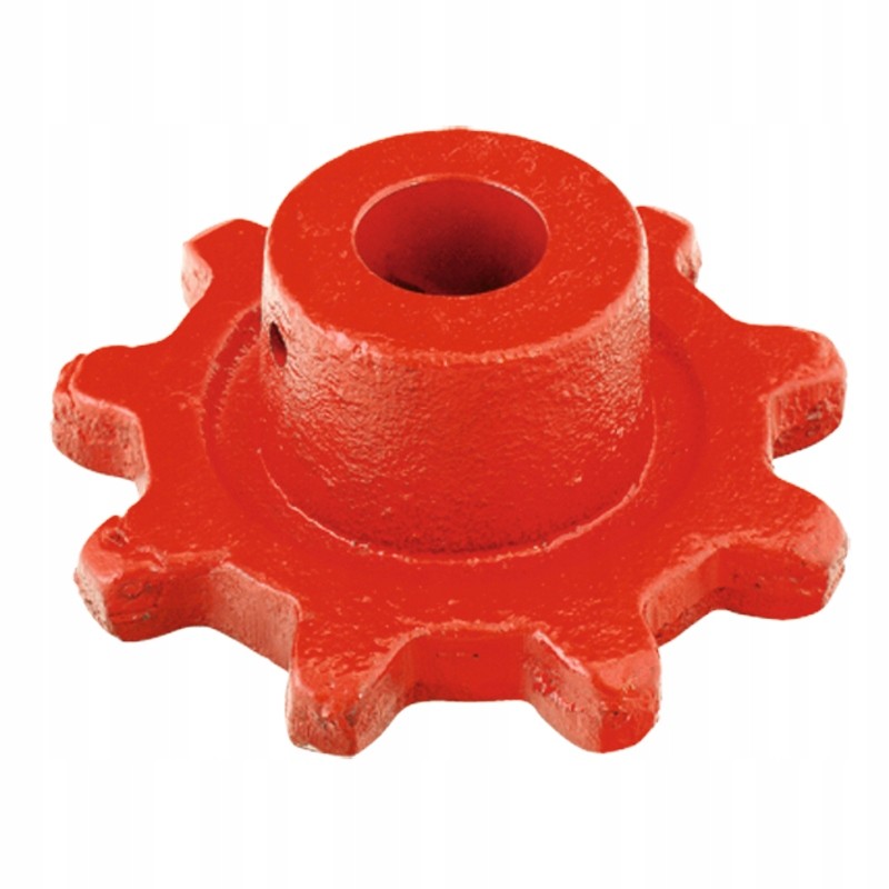 Chain wheel of the grain and ear conveyor