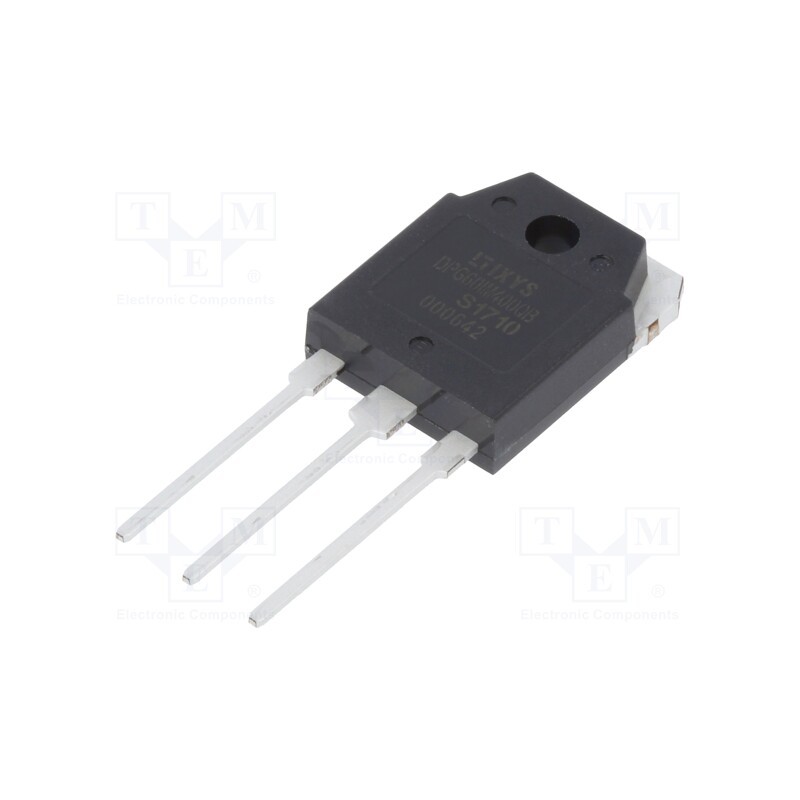 1 pcs x IXYS - DPG60IM400QB - Diode: rectifying, THT, 400V, 60A, , Ifsm: 450A, TO3P, 275W, 45ns
