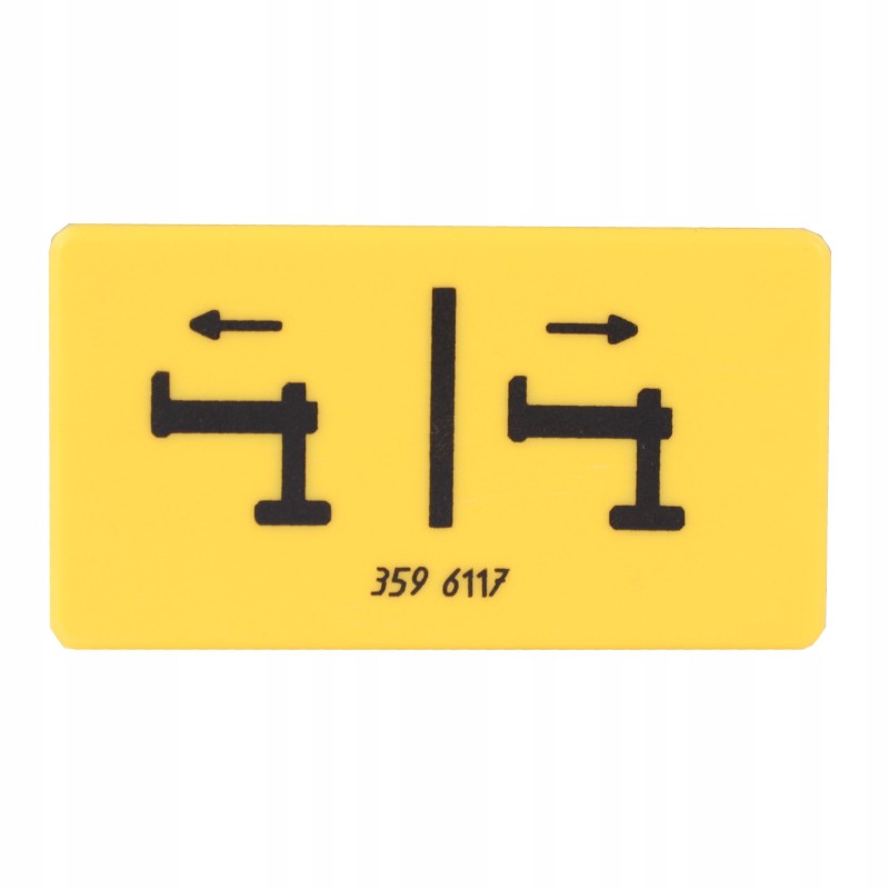 Hiab pictogram extending the support