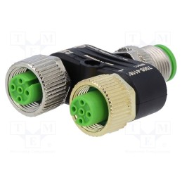 1 pcs x MURR ELEKTRONIK - 7000-41161-0000000 - T adapter, M12 male,M12 female x2, A code-DeviceNet / CANopen