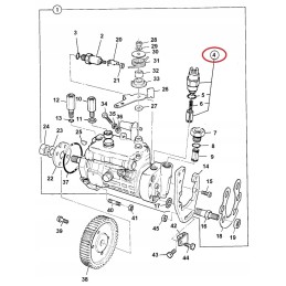 Extinguishing sensor jcb 3cx 4cx 17 105201
