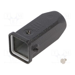1 pcs x HARTING - 19370031443 - Enclosure: for HDC connectors, Han® M, size 3A, zinc alloy
