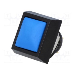 1 pcs x ONPOW - GQ12S-10/J/B/A - Switch: vandal resistant, Pos: 2, SPST-NO, 2A/36VDC, IP65, OFF-(ON)