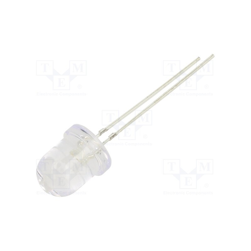 1 pcs x OPTOSUPPLY - OSB56P8131A - LED, 8mm, blue, 12000÷14400mcd, 30°, Front: convex, 2.9÷3.4V, 102mW