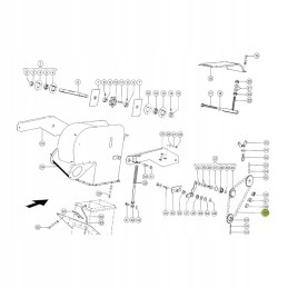 Claas shifter drive chain 608716 0 rollon