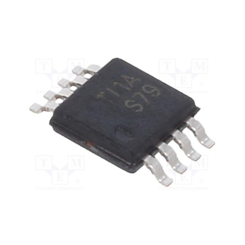 1 pcs x TEXAS INSTRUMENTS - SN65LVDS179DGK - IC: interface, line driver,transceiver, 150Mbps,400Mbps, LVDS