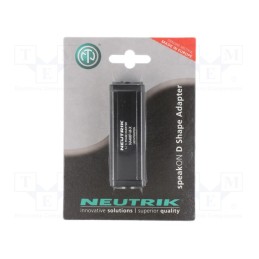 1 pcs x NEUTRIK - NA4MP-M-X - ADAPTER NL4MPNL4MP 1+/1-INVERTED