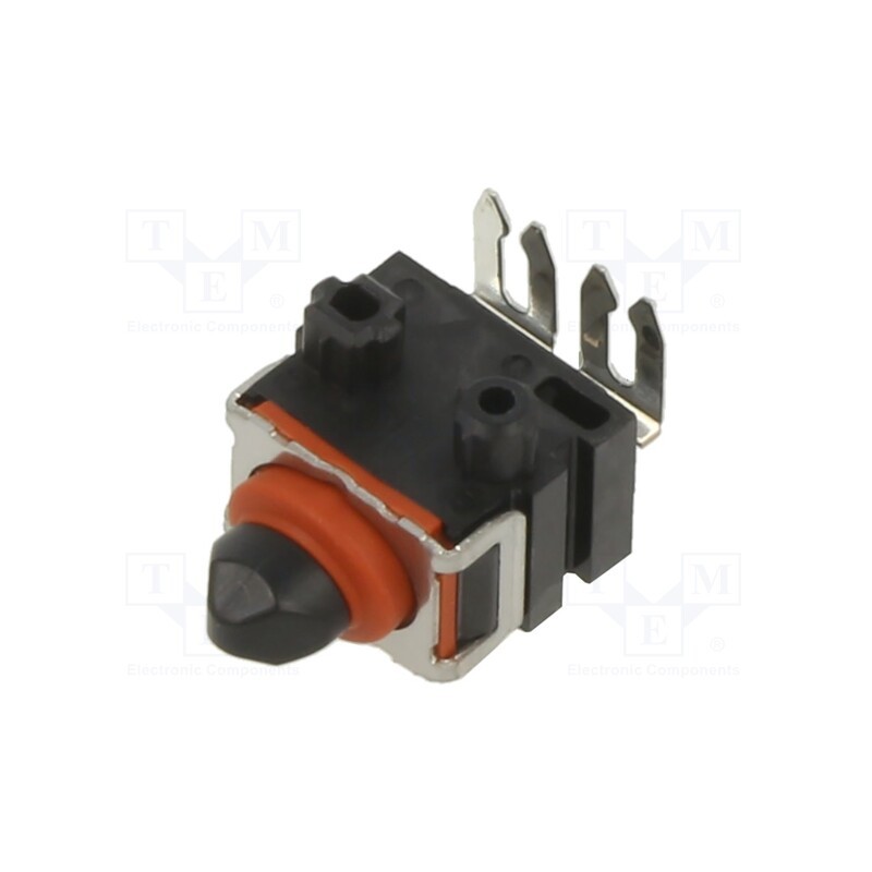 1 pcs x OMRON OCB - D2EW-B02L - Microswitch SNAP ACTION, 0.1A/12VDC, with pin, SPST-NC, ON-(OFF)