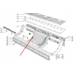 662808 00 segment concave for grain