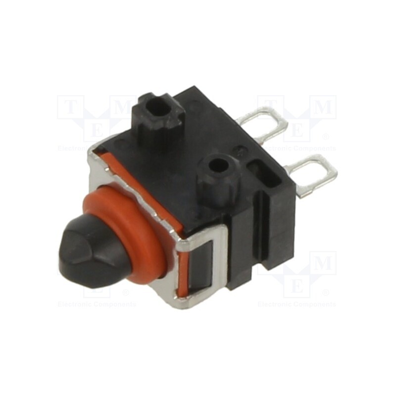 1 pcs x OMRON OCB - D2EW-B02H - Microswitch SNAP ACTION, 0.1A/12VDC, with pin, SPST-NC, ON-(OFF)