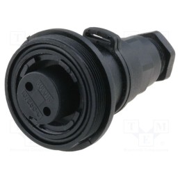 1 pcs x BULGIN - PX0737/S - Connector: circular, plug, female, PIN: 2, Standard Buccaneer®