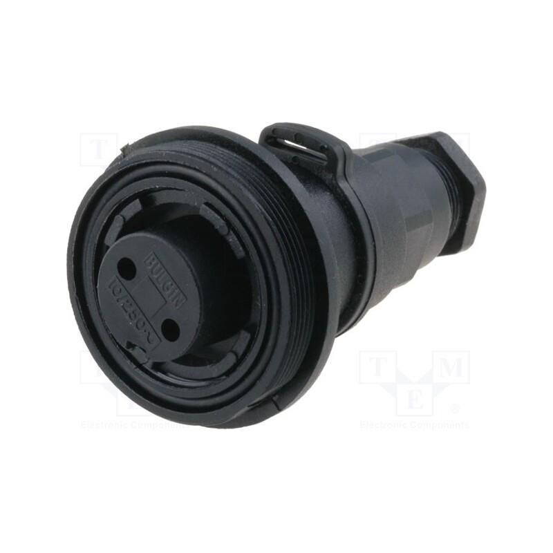 1 pcs x BULGIN - PX0737/S - Connector: circular, plug, female, PIN: 2, Standard Buccaneer®