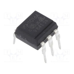 1 pcs x VISHAY - VOH1016AD - Optocoupler, THT, Ch: 1, OUT: Schmitt trigger, 5kV, DIP6, 10kV/μs