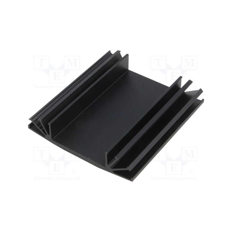 1 pcs x FISCHER ELEKTRONIK - SK 07 75 SA - Heatsink: extruded, grilled, TO3, black, L: 75mm, W: 70mm, H: 15mm