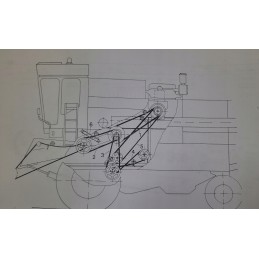 Fortschritt e512 514 inclined feeder belt