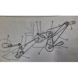 Fortschritt e512 514 inclined feeder belt